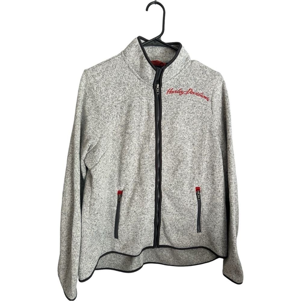 Harley Davidson fleece coat sweater